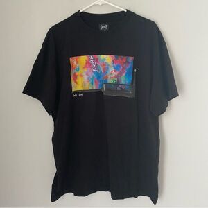 Extra Butter x Stash Mural T-shirt Short Sleeve Crew Neck